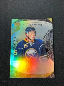 2015-16 UPPER DECK TRILOGY JACK EICHEL ROOKIE LEVEL 2 #ED 64/499 - Picture 1 of 2