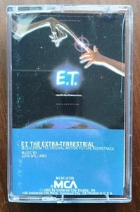 ET THE EXTRA-TERRESTRIAL ORIGINAL MOVIE SOUNDTRACK VINTAGE CASSETTE TAPE (1982) - Picture 1 of 3