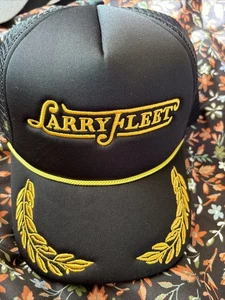 Larry fleet Gold Leaf Country Singer Trucker Hat - Picture 1 of 6
