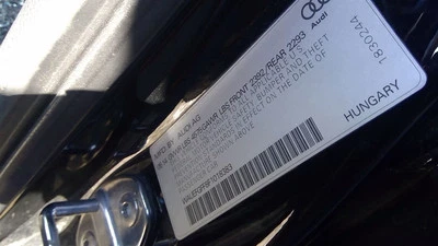 Passenger Right Fender Fits 15-20 AUDI A3 233800 Foto 1 de 4