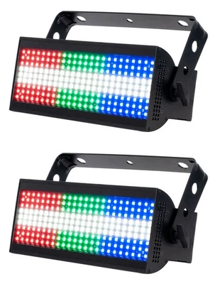 (2) American DJ ADJ JOLT 300 RF RGB+CW SMD LED DMX Blinder/Strobe Effects Lights - Image 1 of 4