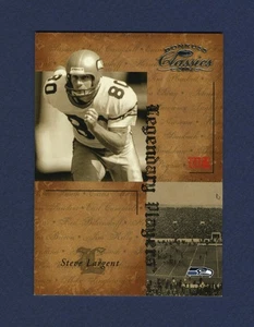 Steve Largent: 2004 Donruss Classics Legendary Players #LP-19 (SN 0750/1000) - Bild 1 von 2