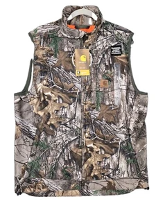 Carhartt Hunting Vest *NWT* RealTree Xtra Rain Defender DWR Wind Fighter Men's M - Picture 1 of 24
