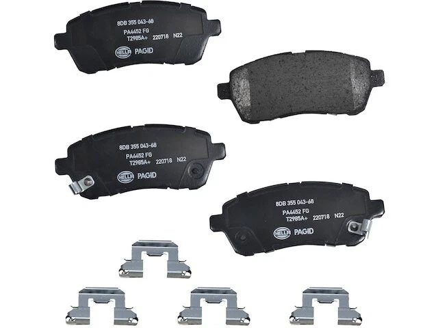 Juego de pastillas de freno delanteras para Mazda 2 2012 2013 2011-2014 ZW454PR Foto 1 de 1