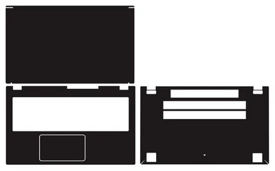 Sticker Cover for Acer A515-58M N23C3 S50-55 Laptop Carbon fiber Vinyl Protector - Image 1 of 4