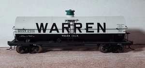 Atlas HO Scale Warren Single Dome Railroad Tank Car WRNX 12306 Metal Wheels - Picture 1 of 5
