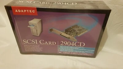 ADAPTEC 2904CD PCI SCSI CARD - Sealed retail pack.  - Image 1 of 4