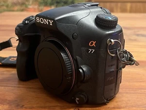 Sony Alpha SLT-A77V 24.0 MP Digitalkamera - sehr guter Zustand - Bild 1 von 22