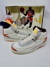Nike Air Jordan 2 Retro Maison Chateau Rouge Sz 11 DO5254-180 New Half Box