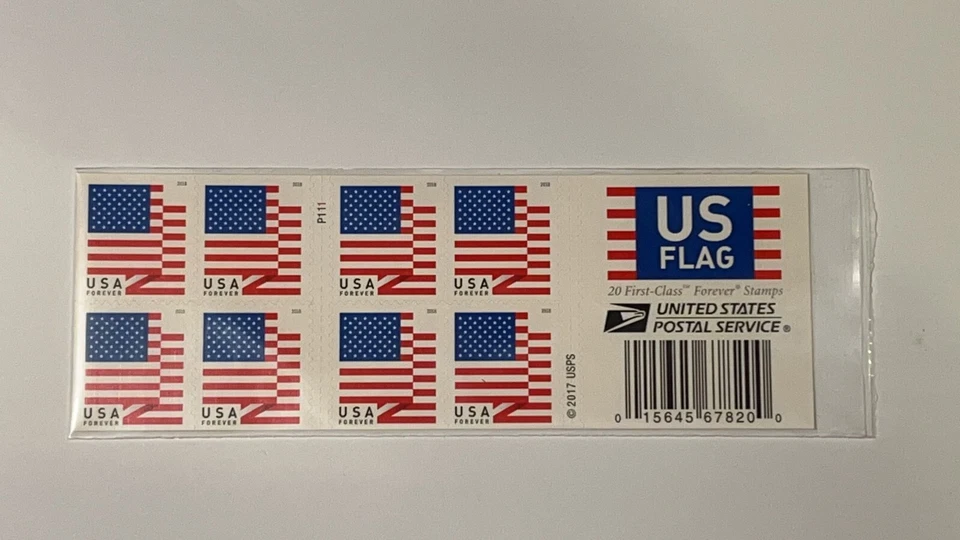 2017 FLAG STAMP Z-FLAG Booklet of 20 - Image 1 of 4
