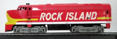 Tyco HO Scale Rock Island Locomotive Train - Image 1 of 4