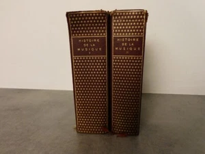 Set Of 2 Books Pleiades History de La Music - Picture 1 of 8