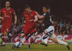 CREWE: ADAM DUGDALE SIGNED 6x4 ACTION PHOTO+COA - Picture 1 of 1