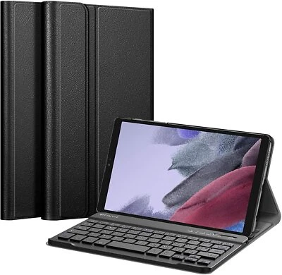 Funda con teclado inalámbrico Bluetooth para Samsung Galaxy Tab A7 Lite 8,7"" 2021 Foto 1 de 4