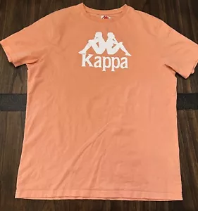 Peach Kappa Short Sleeve T-Shirt —Size XL - Picture 1 of 5