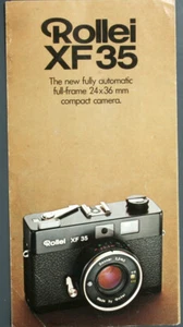 FOLLETO DE CÁMARA ROLLEI XF, 1976, 6 PÁGINAS/133899 - Imagen 1 de 1