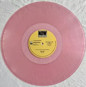 David Bowie -Underground- Extremely Rare South African Clear Pink Vinyl Promo - Imagen 1 de 4