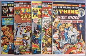 Marvel Two In One # 4 5 6 7 8 (Marvel, 1974) Run of 5 Issues - FN/VF to VF - Picture 1 of 16
