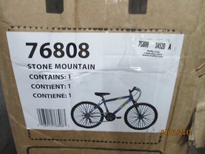 Huffy Hardtail Mountain Bike, Stone Mountain 24 inch 21-Speed 76808 - Picture 1 of 7