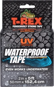 T-Rex Waterproof Butyl Tape for Roof and Leak Repair 48Mm X 1.52Cm, Flashing - Picture 1 of 12