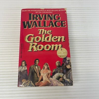 The Golden Room Crime Thriller Paperback Book by Irving Wallace Dell Books 1989 Foto 1 de 4