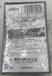 (QTY 1) MULBERRY 1-Gang Weatherproof Box - Picture 1 of 3