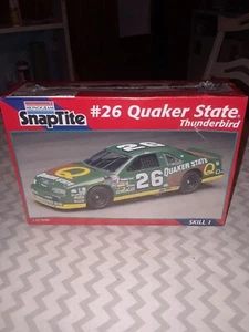 MONOGRAM SNAPTITE 1:32 #26 QUAKER STATE THUNDERBIRD STOCK CAR - FACTORY SEALED - Picture 1 of 3