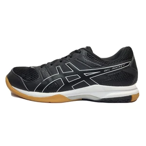 Asics Women's Gel Rocket 8 Black Volleyball Shoes Size 9 B756Y - Picture 1 of 10