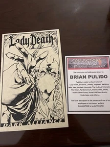 LADY DEATH Ashcan  (2002) SIGNED only 50 made - 9.4 NEAR MINT - Picture 1 of 5
