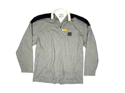 Tommy Hilfiger Athletics  Pullover Long Sleeve 1/4 Zip Mens XL Vintage 90s Gray - Image 1 of 4