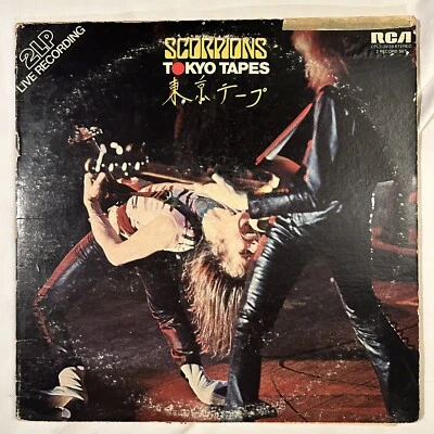 SCORPIONS TOKYO TAPES 1978 Vinyl 2LP RCA Victor CPL2-3039 Live Double Album Foto 1 de 4
