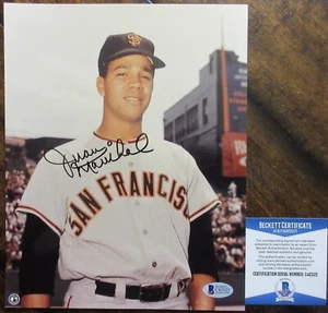 Juan Marichal Signed 8X10 Photo - Beckett BAS - Picture 1 of 1