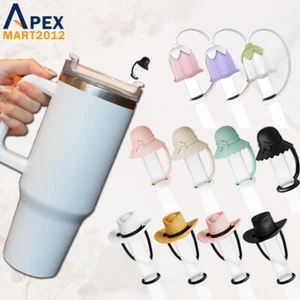 Copripaglia in silicone riutilizzabile punte topper per Stanley Cup 30 40 oz tappo bicchiere - Foto 1 di 12