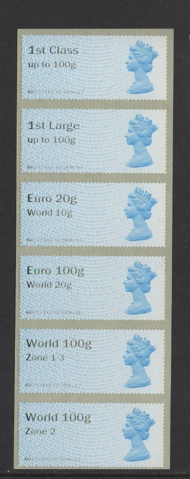 MACHIN Ma14 Sept 2020 Zone VALUES 1st on 2nd Collector Strip POST GO  - RARE - Image 1 of 1