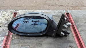 2006 BMW 1 SERIES E87 FRONT LEFT PASSENGER MIRROR IN QUARTZ BLUE - Picture 1 of 5