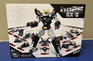 1TO25 RX-0 12 in 1 transformer Building Block Set 633049 566 Pieces Panlos New - Picture 1 of 5