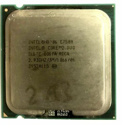 Intel® Core™2 Duo Processor E7300 E7500 E8400 3.0GHz 2.93GHz 2.66 GHz Used Testd - Image 1 of 3