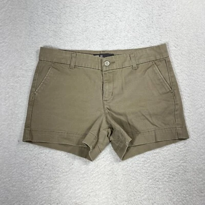 Pantalones Cortos Levis Adulto 30 (W33) Beige Clásico Informal Verano Chino Denim 3" Damas Foto 1 de 4