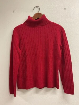 DE COLECCIÓN MUJER 100% LANA MERINO PETITE SOFISTICADO P/S ROJO EXTRA FINO ITALIANO Foto 1 de 4
