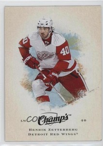 2008-09 Upper Deck Champ's Henrik Zetterberg #35
