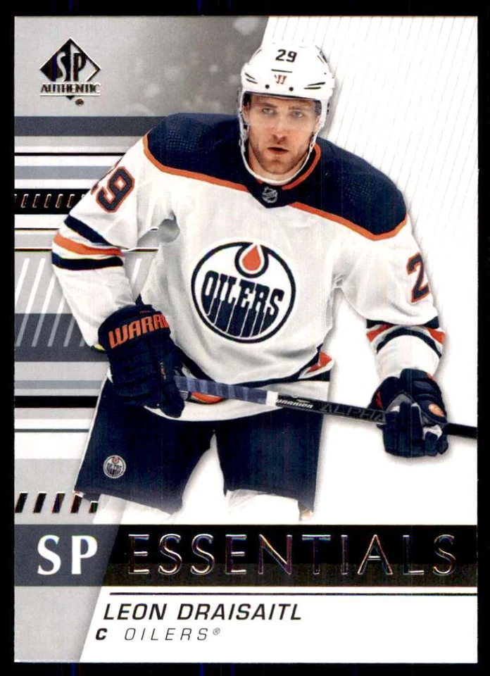 2019-20 SP Authentic SP Essentials Leon Draisaitl #SPE-LD - Image 1 of 2
