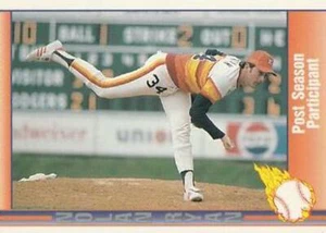 #50 Post Season Participant - Houston Astros - 1991 Pacific Nolan Ryan Texas Exp - Picture 1 of 1