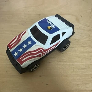 Tonka Power Puncher Clutch Poppers Stars Stripes Friction Toy Car Vintage 1982 - Picture 1 of 5