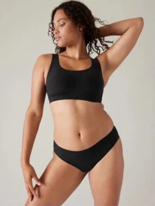 Neu mit Etikett Athleta ritueller Anzieh-BH klein schwarz D-DD Tasse weicher Komfort Stretch - Bild 1 von 7