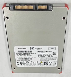 128GB SK HYNIX HFS128G32TNF-N2A0A SC311 7mm 2.5" SATA SSD Solid State Drive - Picture 1 of 2