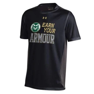Youth Under Armour Colorado State Rams Colorblock Tee - Picture 1 of 1