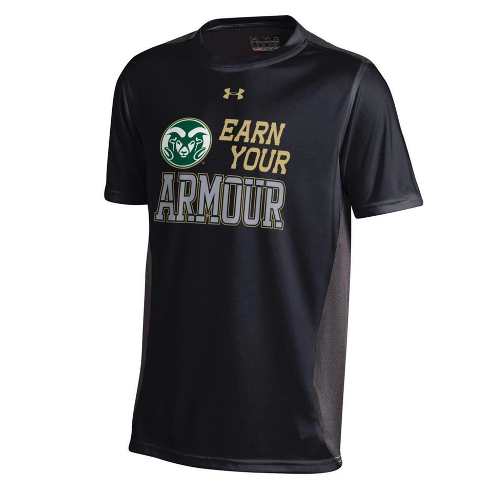 Youth Under Armour Colorado State Rams Colorblock Tee - Image 1 of 1