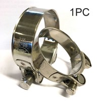 High Strength Exhaust Stainless Steel Fasteners Heavy Duty Mini Fixed Hose Clamp