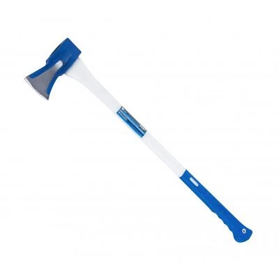 BlueSpot 2kg (4.5lb) Fiberglass Splitting Head Felling Axe Carbon Steel Headed - Image 1 of 4