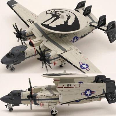 1/144 S14 E-2C AWACS E2 VAW-120 USS George Bush Aircraft Carrier Alloy Finished - Image 1 of 4